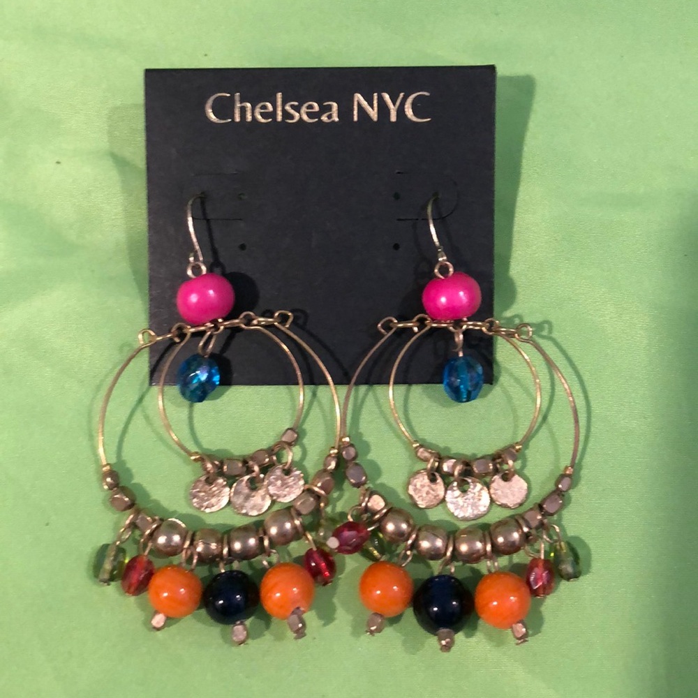 Chelsea NYC‎ earrings, new!